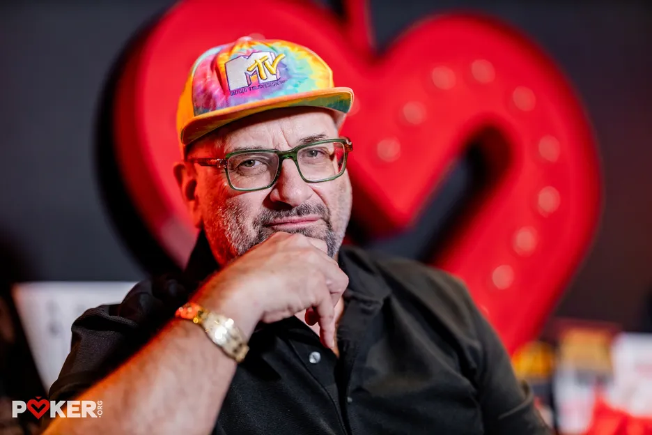 Mark Checkwicz, aka 'Cookie Monster', models his 2024 silverware.