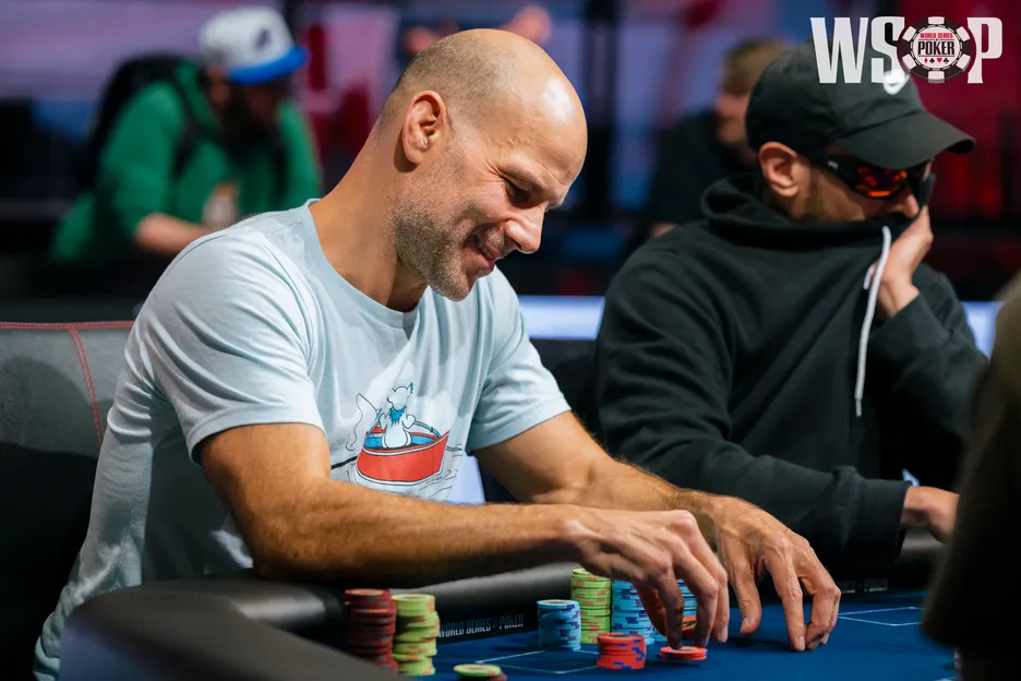 Chad Lipton did damage early on at the final table.