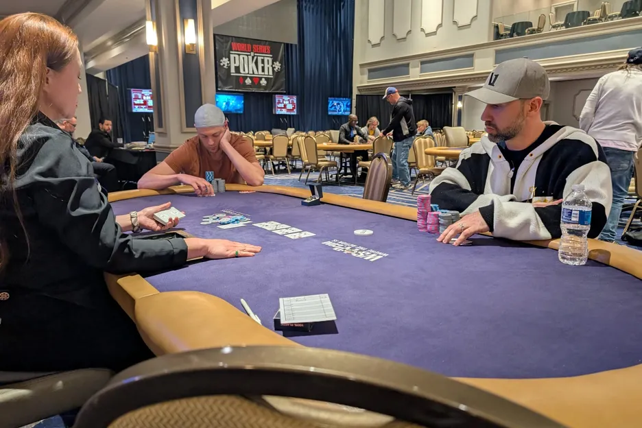 Roman held on after a wild endgame to pick up his first WSOPC ring. Next stop, Vegas. 