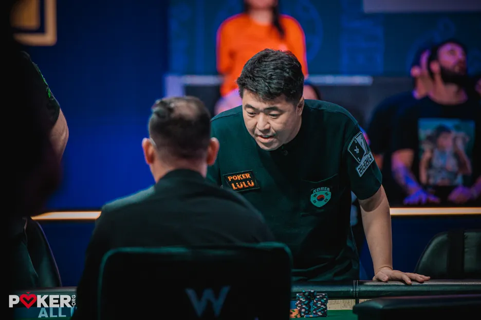 Lee elimination - 2025 WSOP Main Event final table
