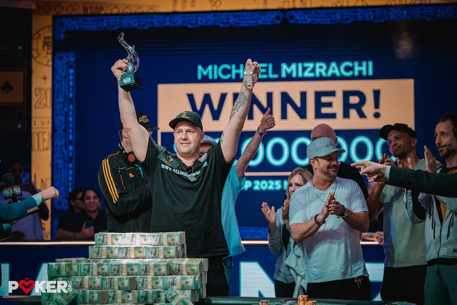 Michael Mizrachi wins the 2025 WSOP Main Event