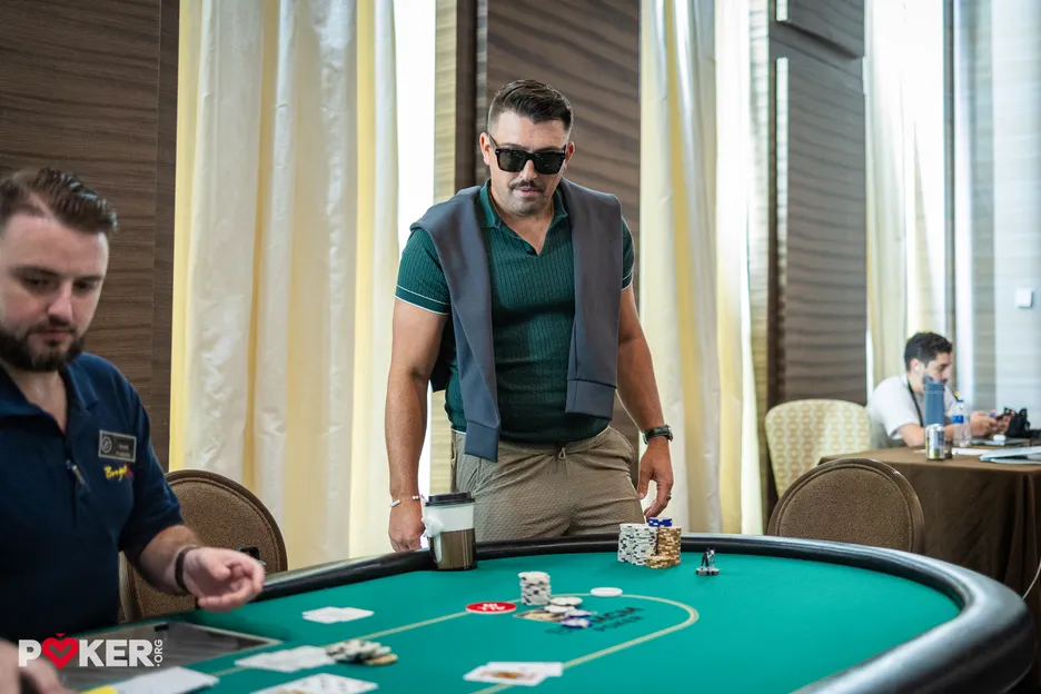 James Lauer and his card protector