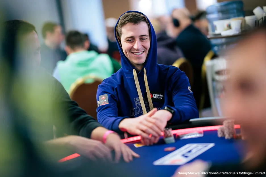 Sebastian Huber became a PokerStars ambassador after winning a contest for poker streamers. Danny Maxwell Photography - DMP