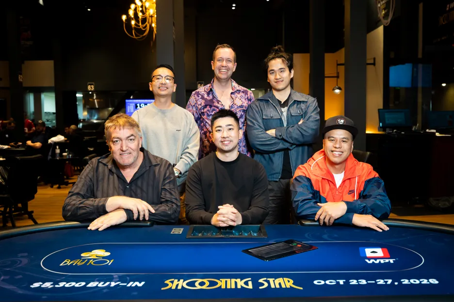 2026 WPT Shooting Star Championship final table