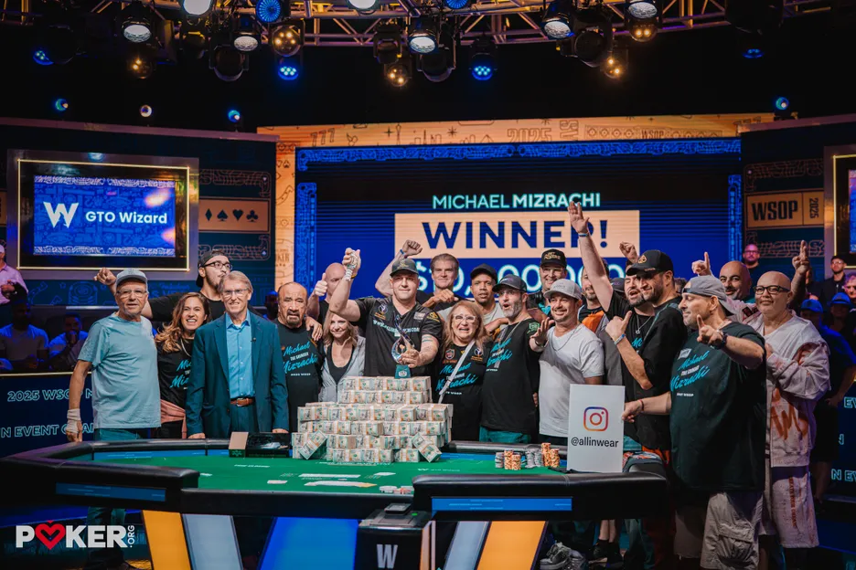 Some of poker's finest were on hand for a once-in-a-lifetime celebration. 