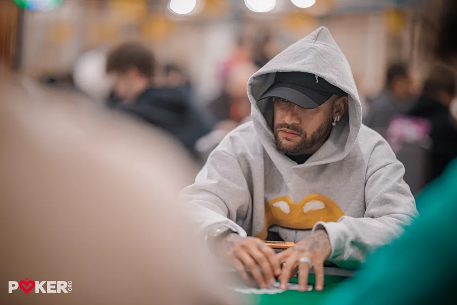 Neymar Jr.'s poker skills aren't a match for his footballing prowess – but he's no fish, either. 