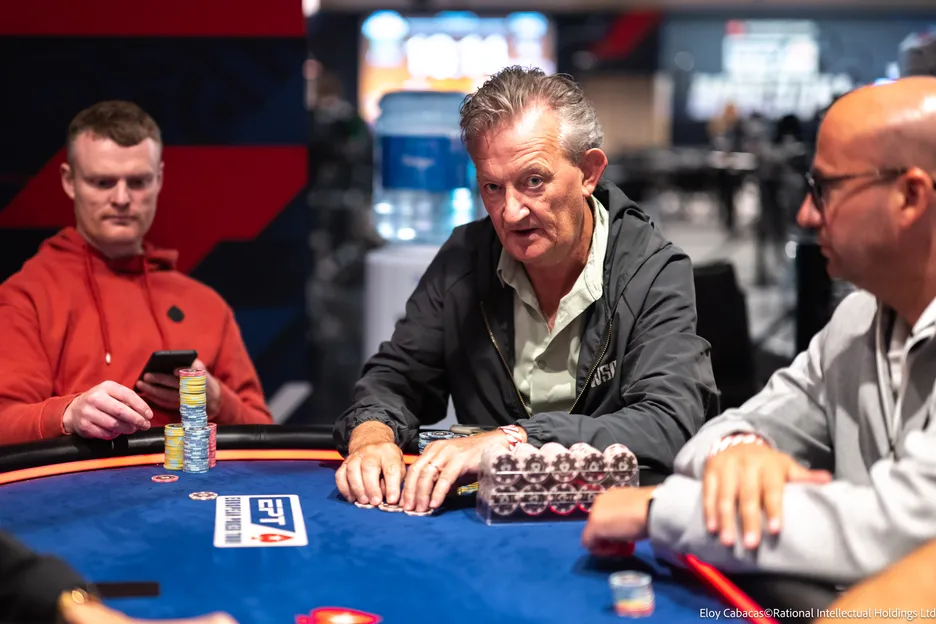 Michael Dwyer will be your chip leader for the start of Day 2 of the EPT Barcelona Main Event. Is that enough for a spot on your team? 