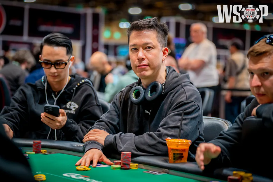 Thomas Muehloecker was on the wrong end of a massive cooler late in the $25K High Roller