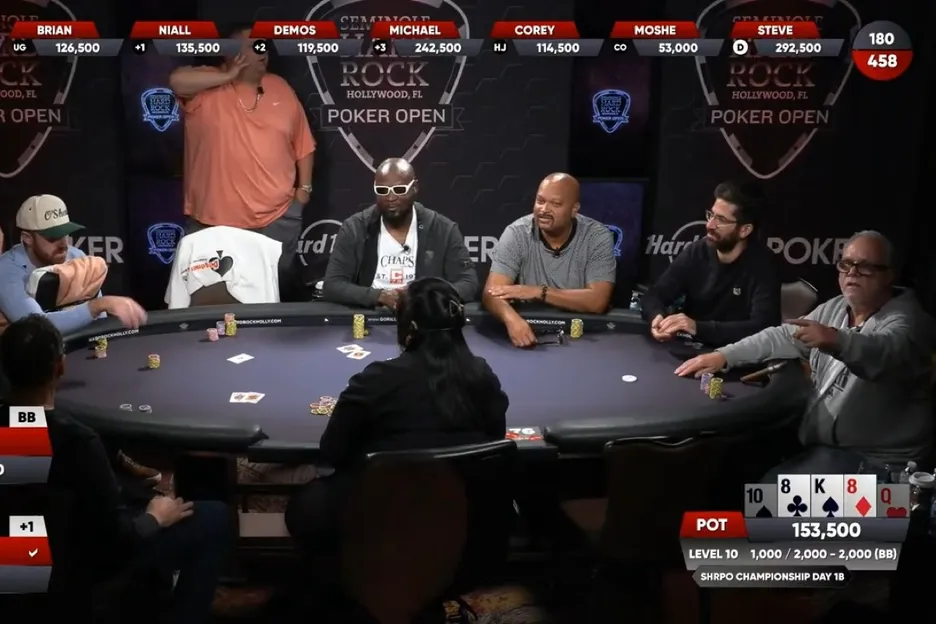 The hand is definitely one of the strangest that you'll see play out this year.