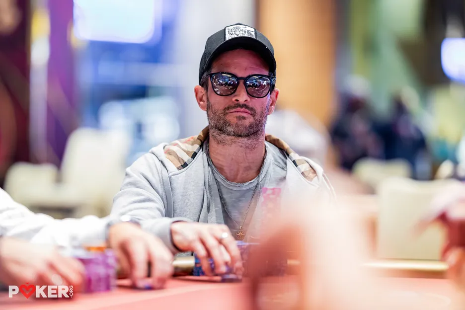 Juan Giambartolomei couldnt stop the Trayner train at Saturday's final table. 