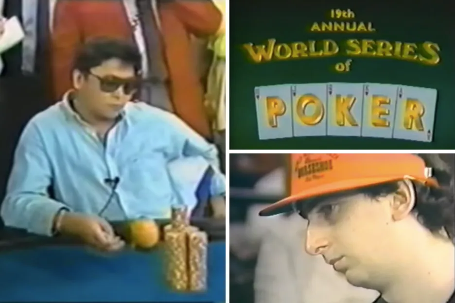 Johnny Chan and Erik Seidel