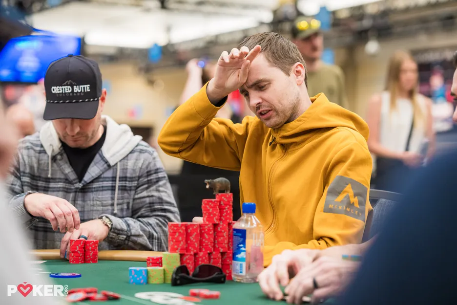 There's never a dull moment when Martin Kabrhel is playing at the WSOP.