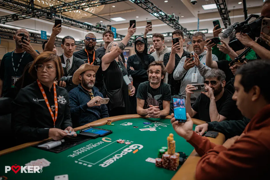 2025 WSOP Main Event Bubble Scenes