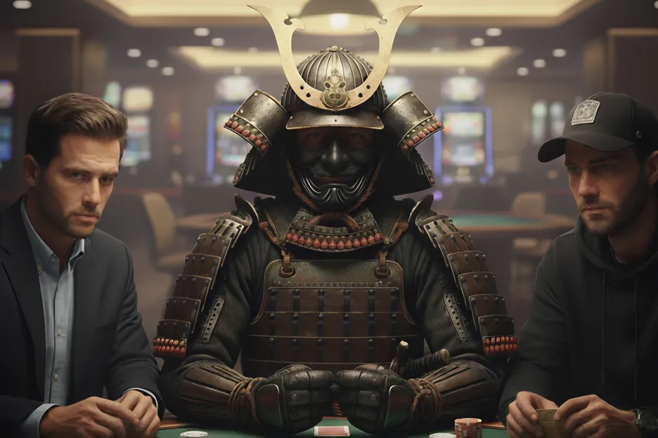 A samurai at the poker table