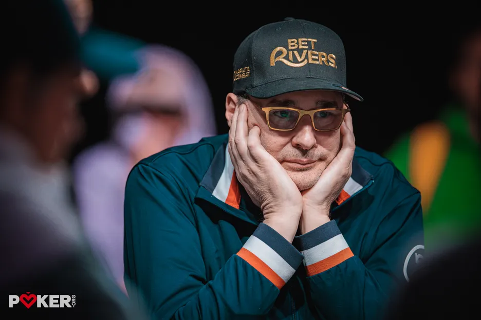 Phil Hellmuth has an uphill climb to earn his 18th bracelet