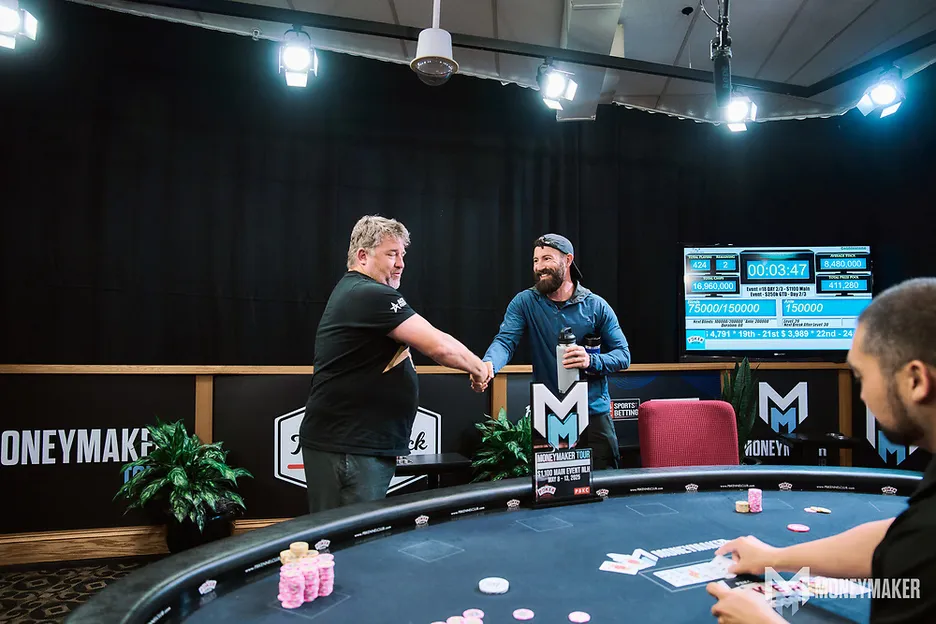 Moneymaker has been stacking special poker moments since 2003. 