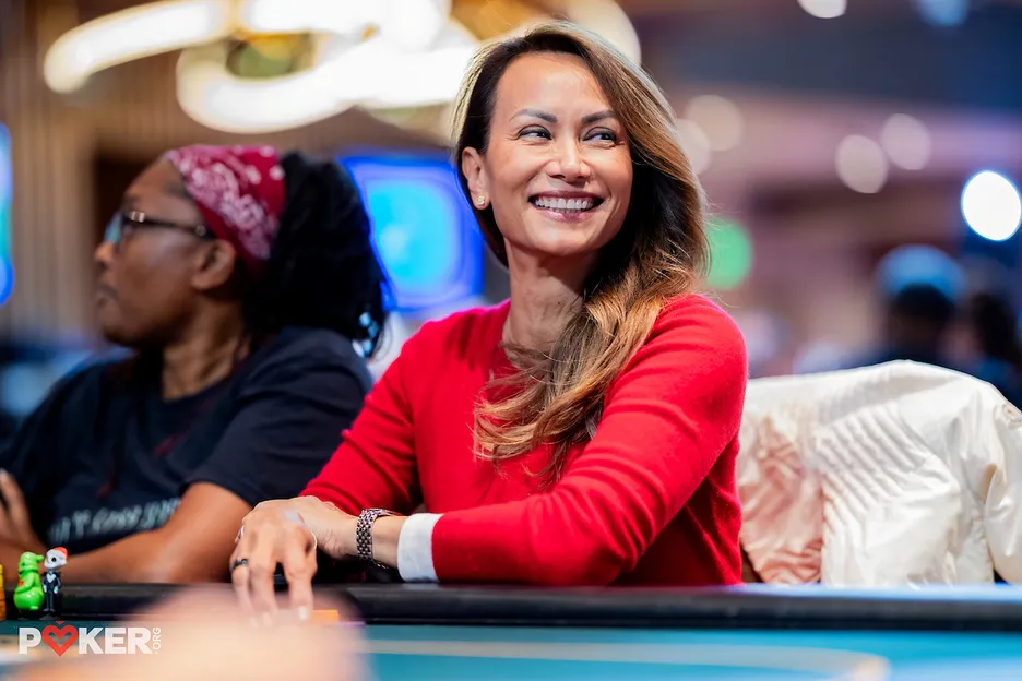 Lena Evans is just one of the 71 entrants in today's $300 Ladies event
