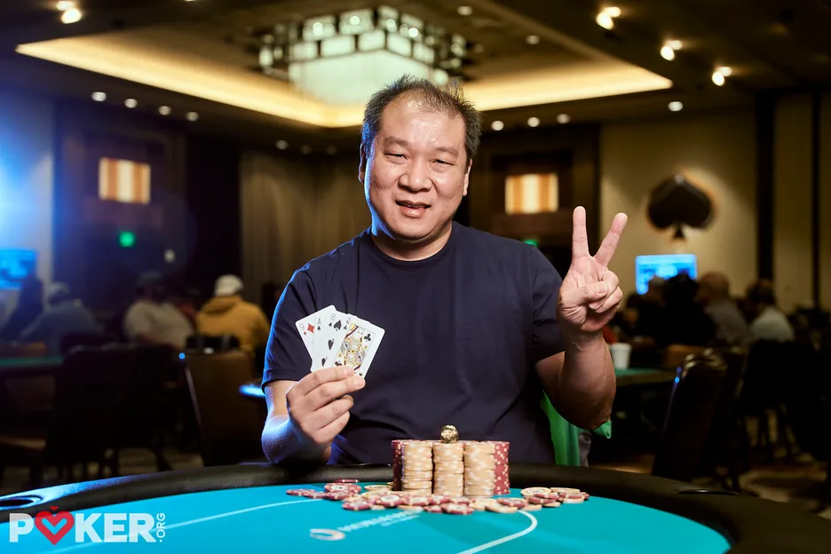 Event #7 champion Stanwood Yang