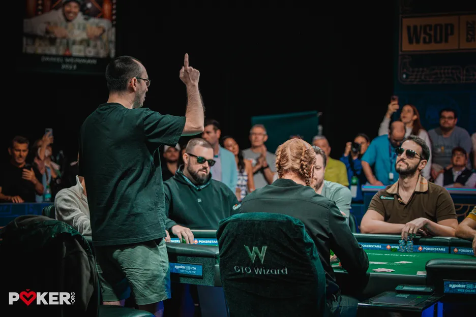 Will Kassouf did not have the support of the other players on his table or the majority of the rail. 