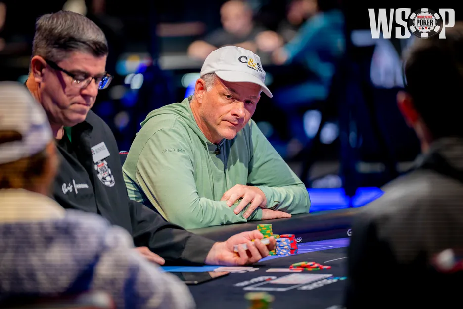 David Einhorn ended Day 1 with a stack of 2 million. 