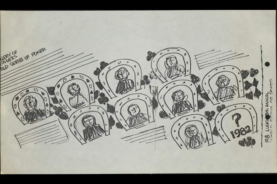 Brochures were painstaking work in 1982. 