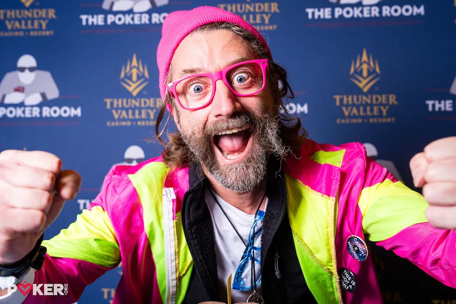 Fall 2025 WSOPC Thunder Valley Main Event champion Rayo Kniep
