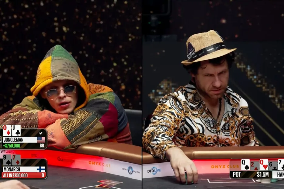 Jungleman wins the second $13,3 million heads-up duel.