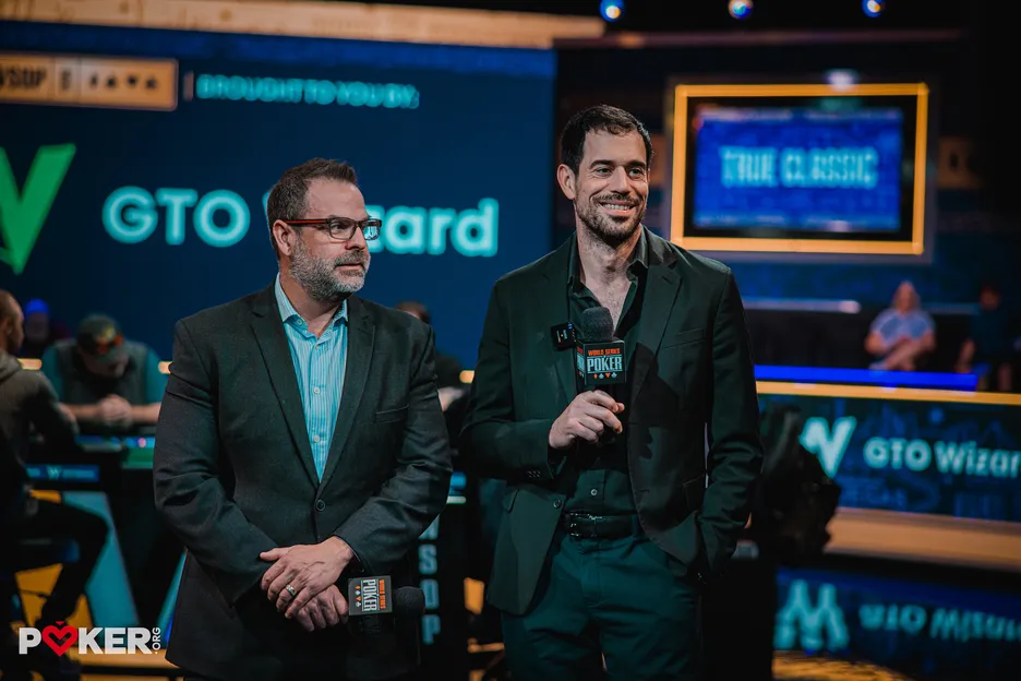 Jack Effel presented Schulman as the newest inductee during a break in the Main Event.