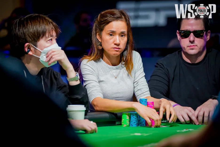 It was a composed performance from Jiang at the final table.