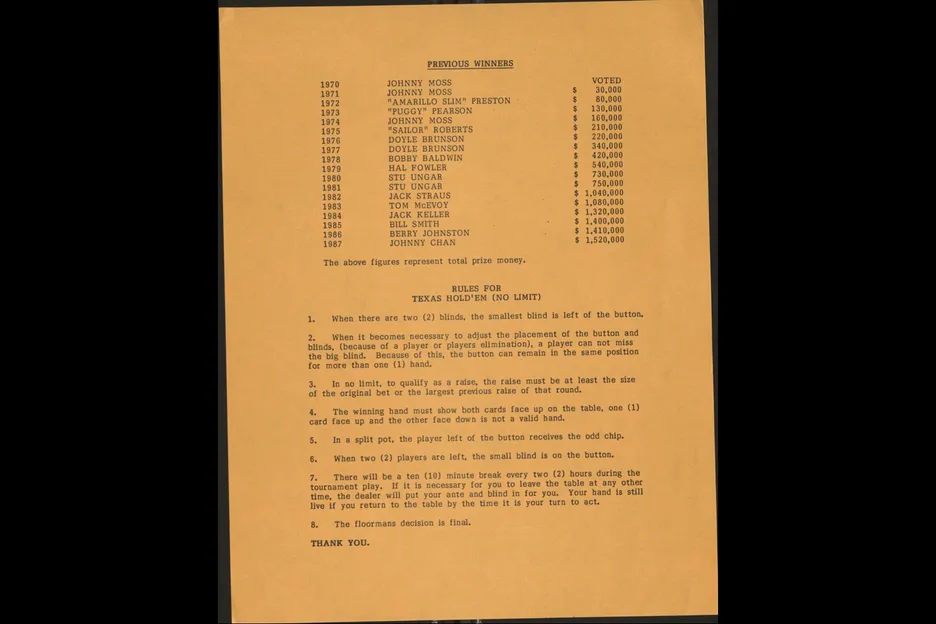 You had a few extra moments to get back to your seat in 1988. 