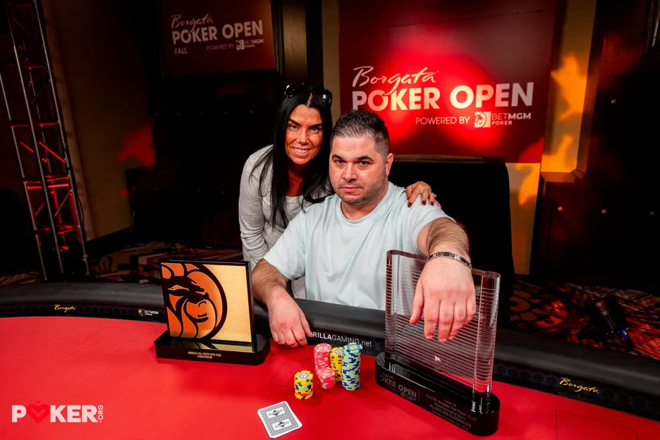 Zambanini leaned on support from wife Vicky during a recent downswing. 