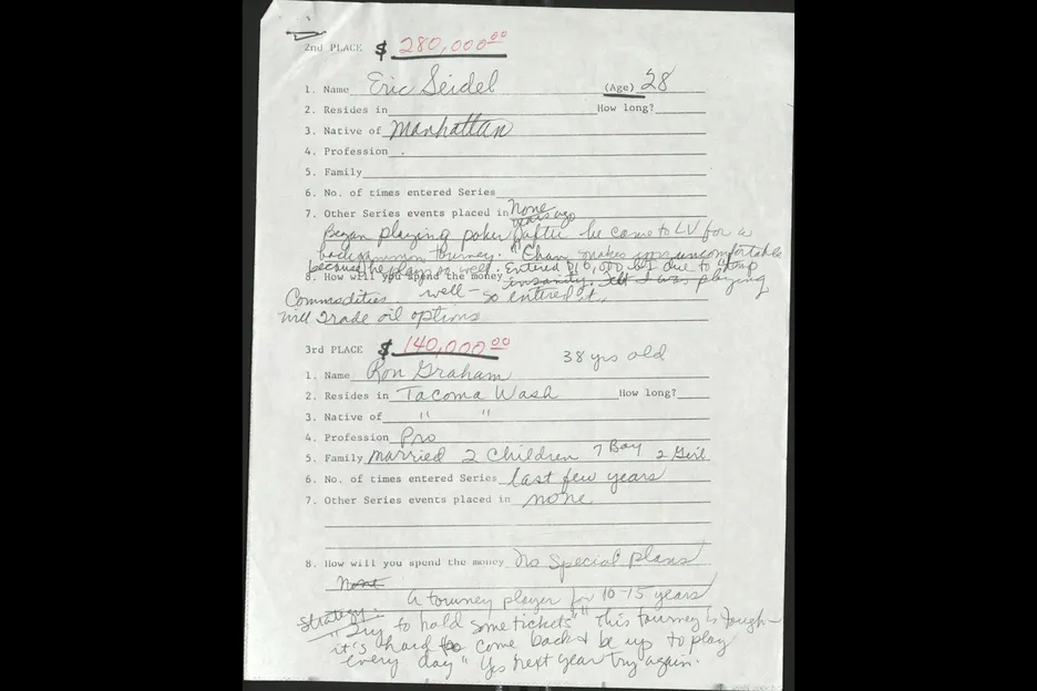 "Felt I was playing well — so I entered it."