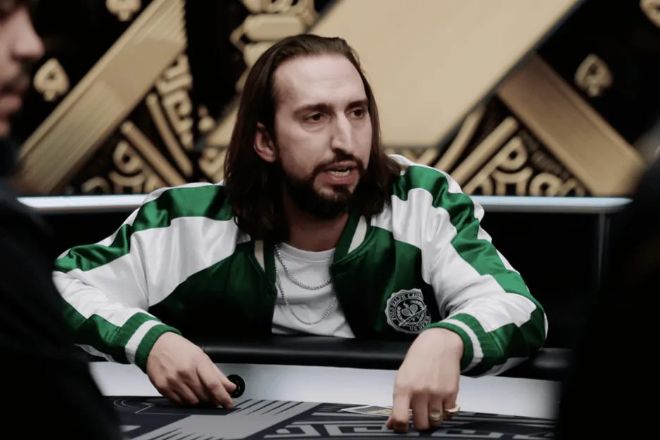 Nick Wright ran into a gamble-happy Antonio Esfandiari and it cost him all of his chips. 