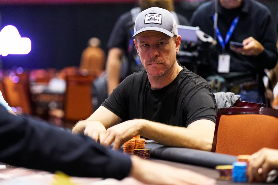 Erick Lindgren can win his first WPT title in 20 years. 