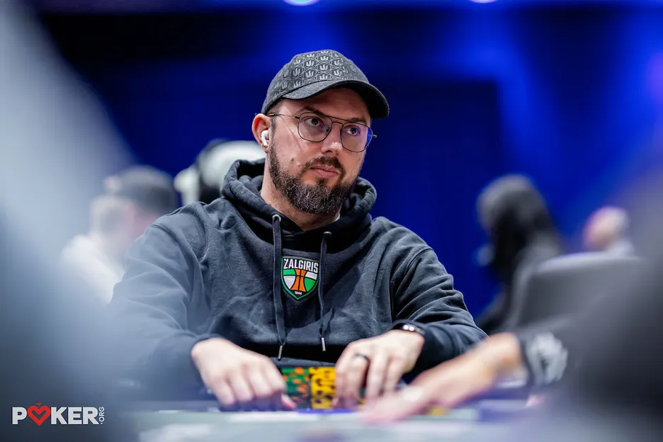 Paulius Vaitiekunas, in his element