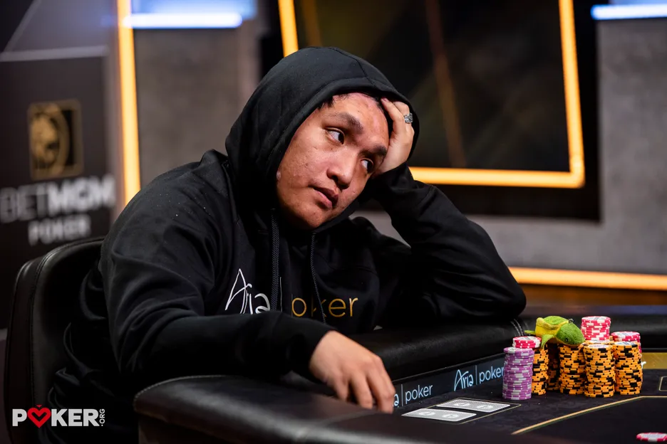 Le was definitely not the favorite to win at the end of Day 3. 