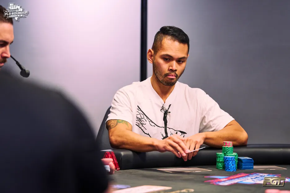 Sean Rafael had two final tables at the PGT PLO Roundup. 