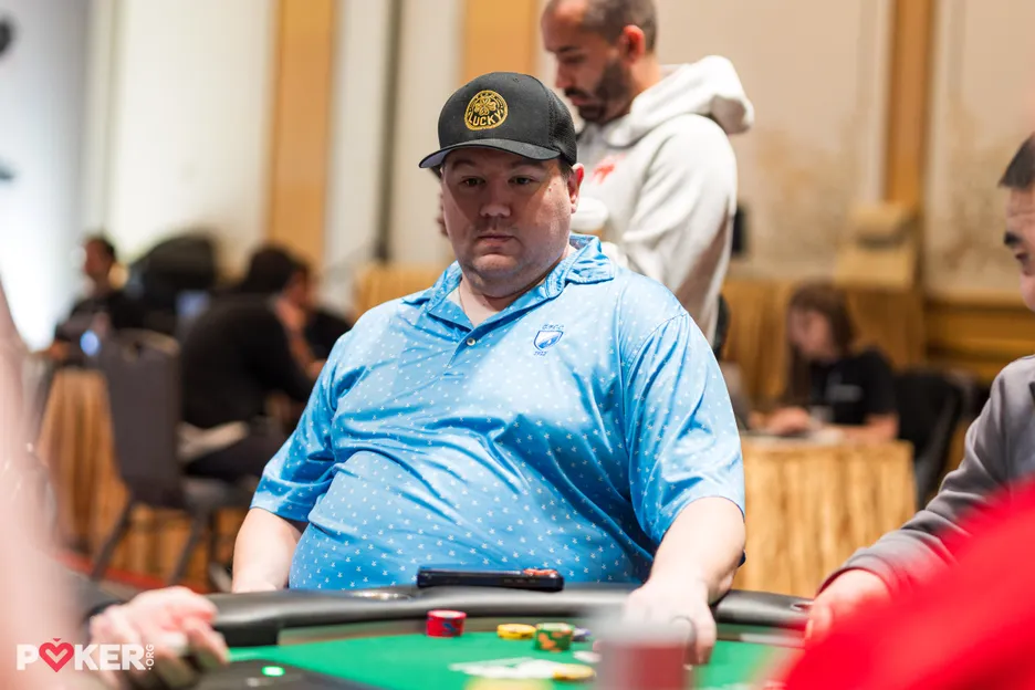 Shaun Deeb will look to put his slow start to the summer behind him after bagging the overnight chip lead.