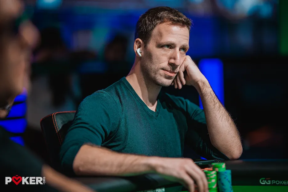 Benny Glaser was left frustrated in heads-up play versus Chen.