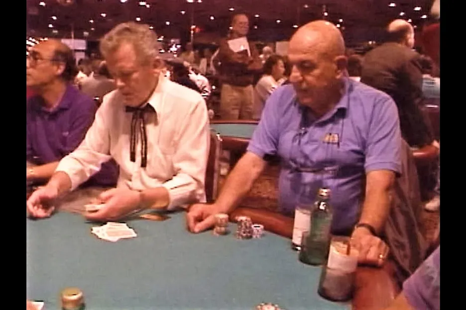 Telly Savalas at the WSOP. 