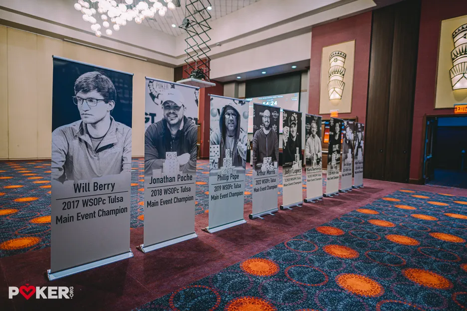 Tulsa Main Event Winners Banners