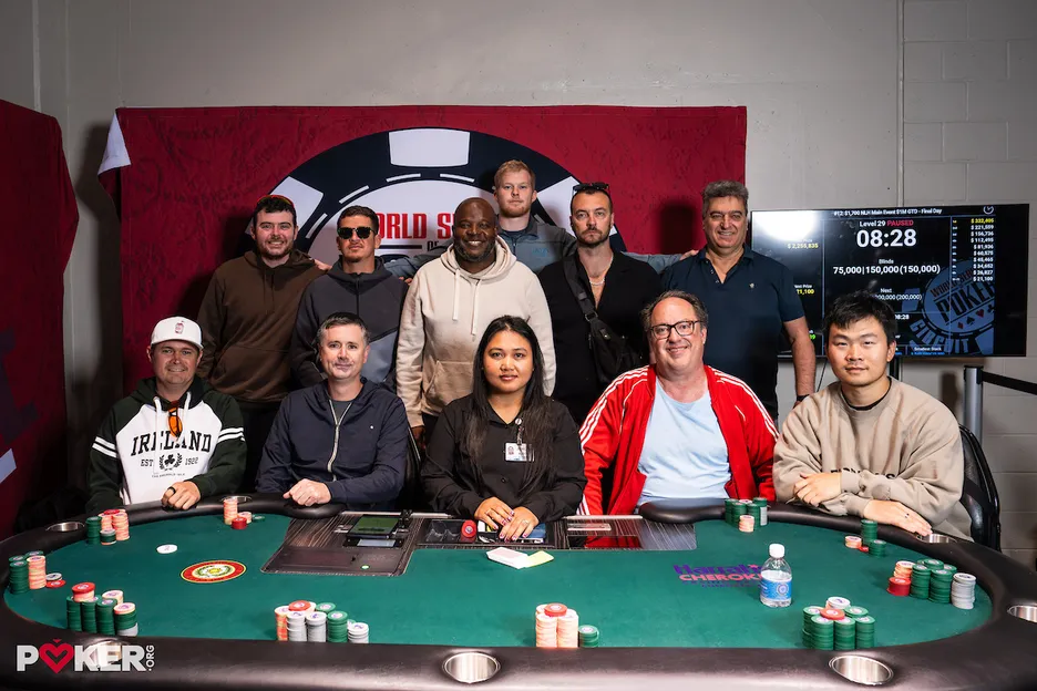 Izadi ran away from the final table for his 10th WSOPC ring. 