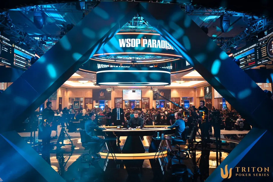 Heads up play between Matthias Eibinger and Mike Watson