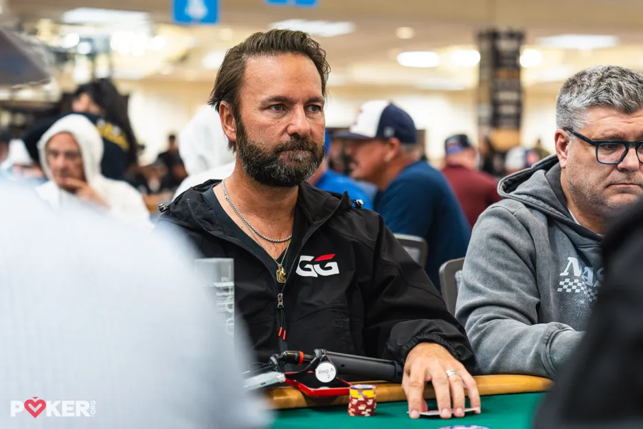 Daniel Negreanu opted for the Mini Mystery Millions on the first day of the series.