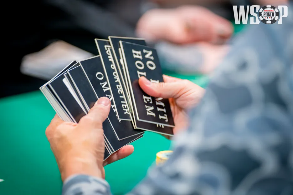 Dealer's Choice features 21 different poker variants