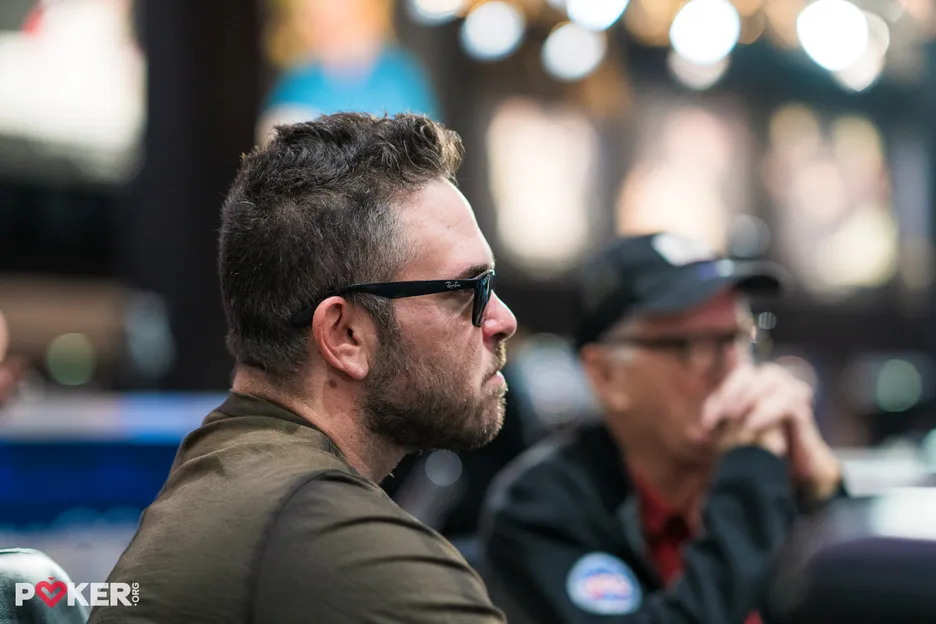 Yuval Bronshtein has two WSOP bracelets already and was looking for his third today.