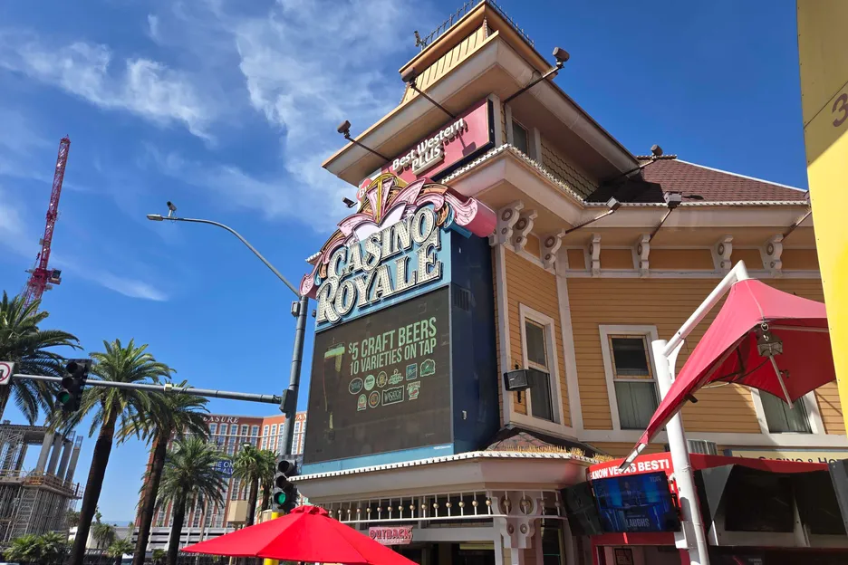 Casino Royale is the place to go for shameless low-rolling on The Strip. 