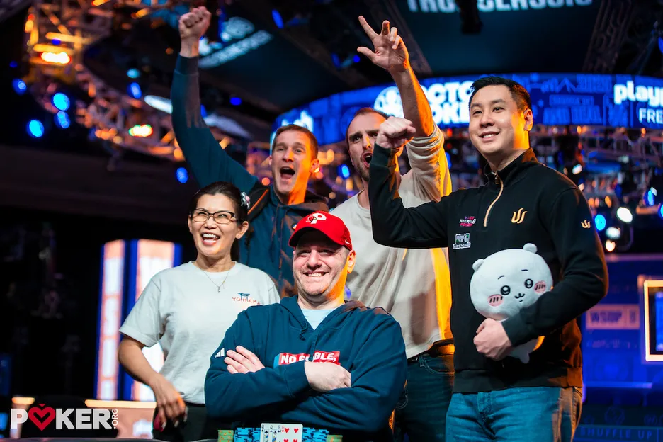 It was a long overdue winner's photoshoot for the champion 