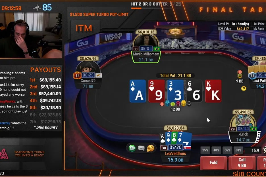 Lex Veldhuis faces an agonizing call on the river.