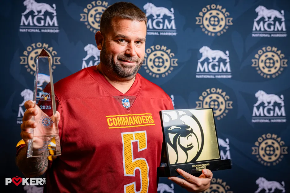 Robert Anderson battled a roller coaster day at MGM National Harbor. 